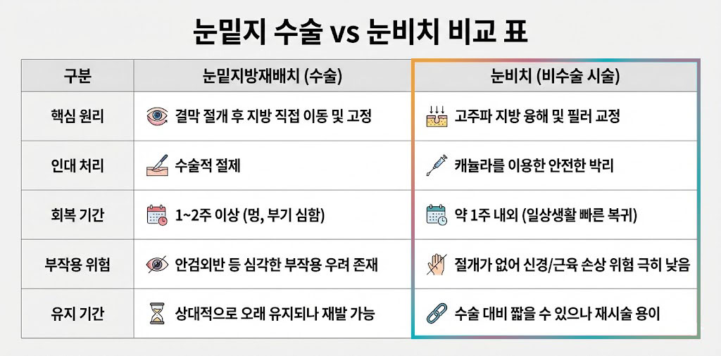 눈비치 추천 대상